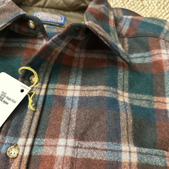 Pendleton Plaid Wool Shirt - Picture 4 of 7